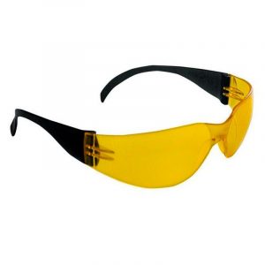 Lentes de seguridad AL-012 con mica amarilla para visibilidad mejorada