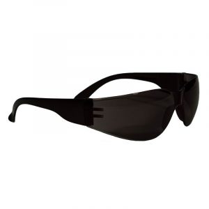 Vista lateral del diseño ergonómico de los lentes SV-1002 con estructura envolvente