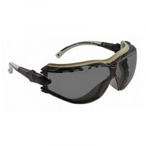 Lentes de seguridad MSA Cooper con mica gris para protección solar
