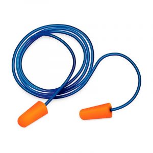 Tapón auditivo MR SQ1003 desechable con cordón en presentación individual