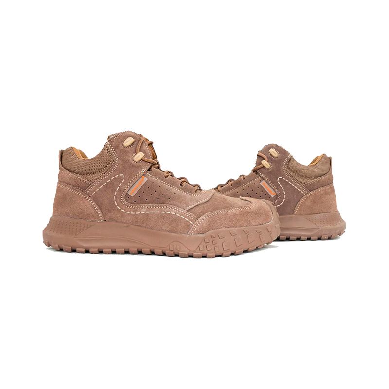Tenis de seguridad industrial Isik Terra color gris con puntera de protección